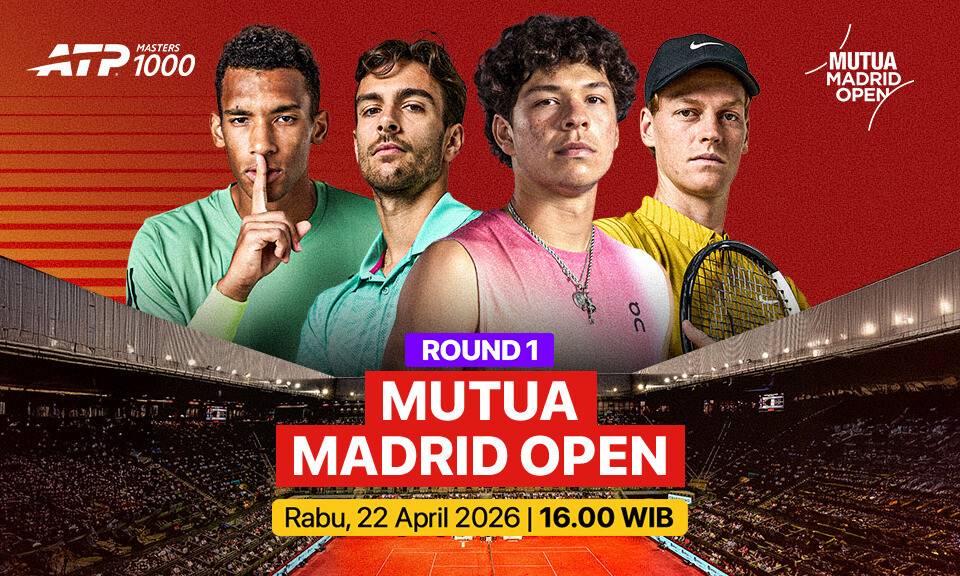 Round 1 - ATP 1000: Mutua Madrid Open 2026