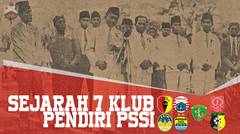 Sejarah 7 Klub Pendiri PSSI