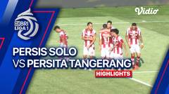 PERSIS Solo vs PERSITA Tangerang - Highlights | BRI Liga 1 2023/24