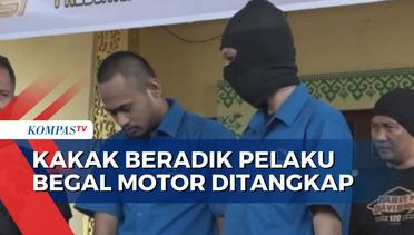 Polisi Tangkap Kakak Beradik Pelaku Begal Motor di Medan