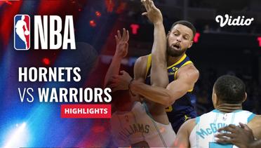 Charlotte Hornets vs Golden State Warriors - Highlights | NBA Regular Season 2023/24