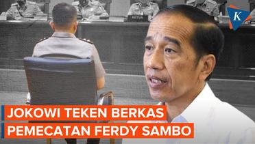 Jokowi Teken Berkas Pemecatan Ferdy Sambo
