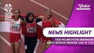 3 Pelari Indonesia Sapu Bersih Nomor 100M T13