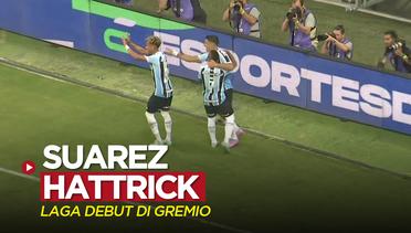 Eks Bintang Liverpool dan Barcelona, Luis Suarez Cetak Hattrick dalam Laga Debut Bersama Gremio