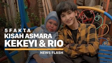 Diramalkan Akan Berpisah, Inilah Fakta Kisah Asmara Kekeyi & Rio