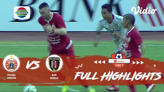 Persija Jakarta (0) vs (1) Bali United - Full Highlights | Shopee Liga 1