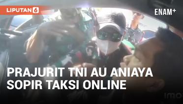 Viral! 3 Prajurit TNI AU Diduga Aniaya Sopir Taksi Online di Bandara Sultan Hasanuddin
