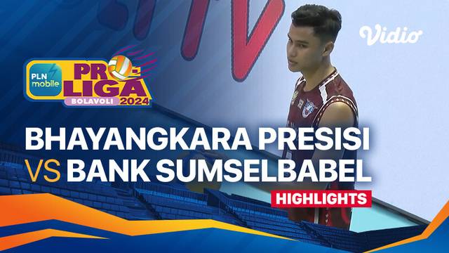 Final Four Putra: Jakarta Bhayangkara Presisi vs Palembang Bank SumselBabel - Highlights | PLN Mobile Proliga 2024