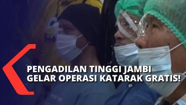 HUT MA Ke-77, Pengadilan Tinggi Jambi Berikan Fasilitas Operasi Katarak Gratis!