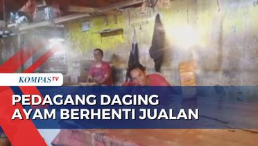 Buntut Harga Melejit, Pedagang Ayam Potong di Rangkasbitung Berhenti Jualan