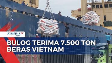 Perum Bulog Subdivisi Regional Lhokseumawe Menerima Beras Impor dari Vietnam Sebanyak 7.500 Ton
