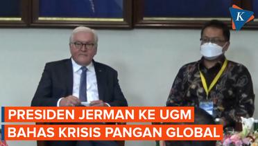 Ke UGM, Presiden Jerman Bahas Krisis Pangan Global