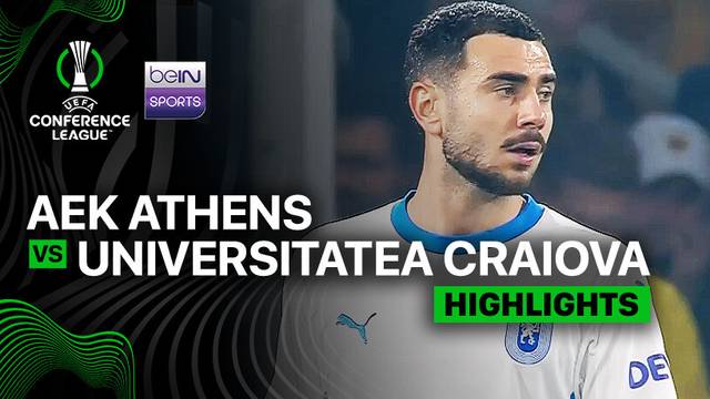 AEK Athens vs Universitatea Craiova - Highlight | UEFA Conference League 2025/26