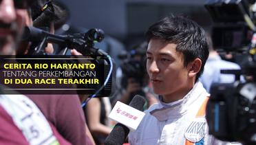 Cerita Rio Haryanto dengan Perkembangan di Dua Race Terakhir