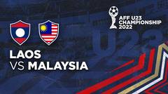 Full Match - Laos vs Malaysia | AFF U-23 Championship 2022