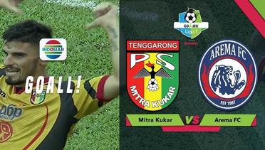 Goal Fernando Rodriguez - Mitra Kukar (3) vs Arema FC (2) | GoJek Liga 1 Bersama Bukalapak