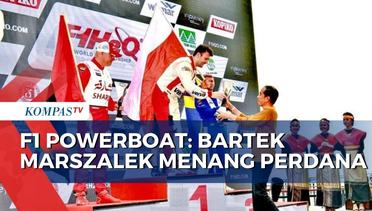 Bartek Marszalek Menang Perdana di F1 Powerboat Lake Toba 2023