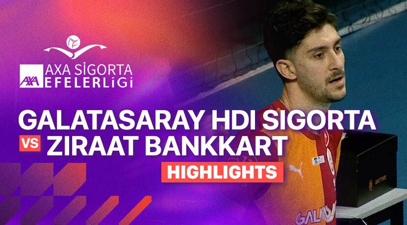 Galatasaray HDI Sigorta vs Ziraat Bankkart