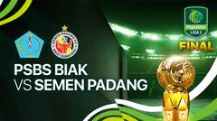 PSBS Biak vs Semen Padang - Final - Full Match | Liga 2 2023/24
