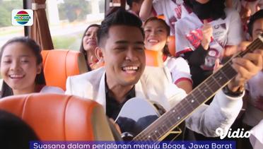 Fildan Main Gitar Iringi Duta LIDA 2019 Menuju Istana Bogor #DangdutanBarengPresiden