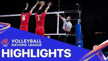 Match Highlight | VNL MEN'S - Japan 3 vs 0 Germany | Volleyball Nations League 2021