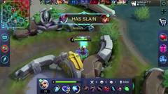 23 Kills Gameplay Harith Mobile Legends, Attacked by 5 Players Can Still Kill the Enemy - AAS Gaming