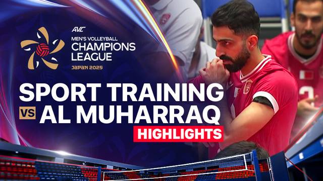 Sport Training Center 3 vs Al Muharraq - Highlights | AVC Men's Volleyball Champions League
