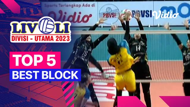 5 Block Terbaik Hari Ke-13 | Livoli Divisi Utama 2023