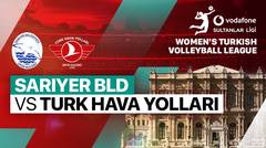 Sariyer BLD. vs Turk Hava Yollari - Full Match | Women's Turkish Volleyball League 2023/24