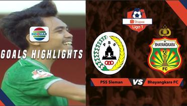 PSS Sleman (1) vs Bhayangkara FC (1) - Goal Highlights | Shopee Liga 1