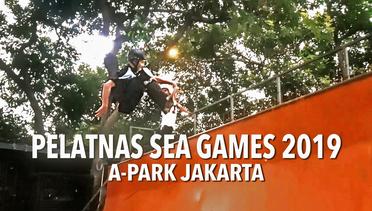 TIMNAS SKATEBOARD SEA GAMES 2019 BERLATIH DI A-PARK, JAKARTA