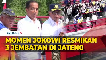 [FULL] Sambutan Jokowi Resmikan 3 Jembatan di Jawa Tengah, Begini Harapannya