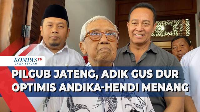 Pilgub Jateng, Adik Gus Dur Optimis Andika-Hendi Menang