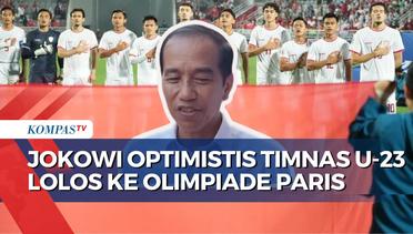 Jokowi Optimistis Timnas U-23 Lolos ke Olimpiade Paris Melalui Perebutan Posisi Ketiga Piala Asia