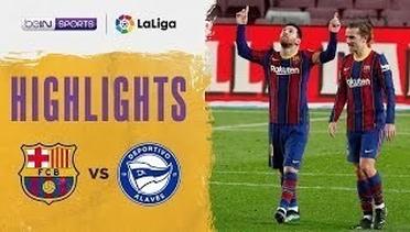 Match Highlight | Barcelona 5 vs 1 Alaves | La Liga Santander 2021