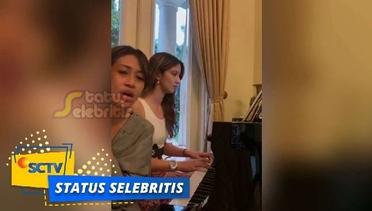 Nia Ramadhani Isi Masa PSBB dengan Belajar Piano - Status Selebritis