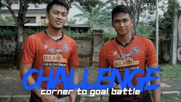 CHALLENGE: Corner To Goal Battle, Bagas vs Rizky Dwi