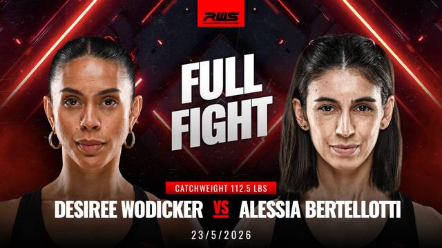 Desiree Wodicker vs Alessia Bertellotti - Full Fight | RWS Muay Thai 2026
