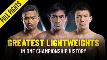Greatest Lightweights In ONE History | ONE Full Fights