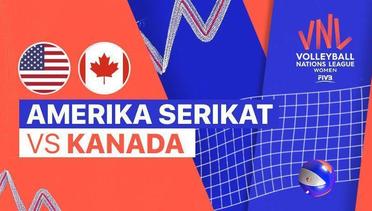 Full Match | Amerika Serikat vs Kanada | Women's Volleyball Nations League 2022