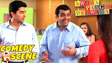 Paresh Rawal & Johnny Lever Funny Scene | Comedy Scene | Awara Paagal Deewana | Hindi Film