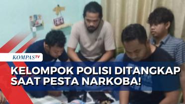 5 Polisi Dipergoki dan Ditangkap saat Pesta Narkoba di Cimanggis Depok!