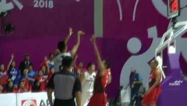 Full Highlight Bola Basket Putra Mongolia Vs Indonesia 74 - 69 | Asian Games 2018