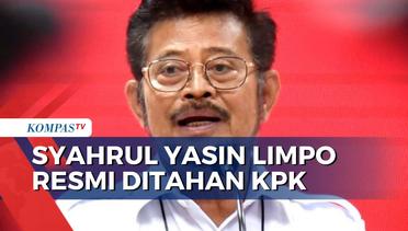 Syahrul Yasin Limpo Resmi Ditahan, KPK: Uang Rp 13,9 Miliar Dipakai untuk Keperluan Pribadi