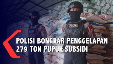 Polisi Bongkar Penggelapan 279 Ton Pupuk Subsidi Untuk Petani