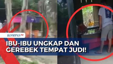 Bermodalkan Rekaman Video di Ponsel, Ibu-Ibu Bantu Polisi Gerebek Tempat Judi di Deli Serdang Sumut!