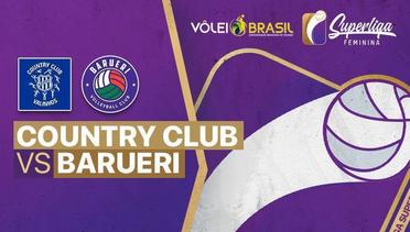 Full Match | Country Club Valinhos vs Barueri Volleyball Club | Brazilian Women's Volleyball League