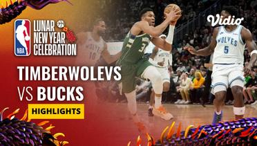 Minnesota Timberwolves vs Milwaukee Bucks - Highlights | NBA Regular Season 2023/24