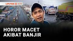 Horor Macet Akibat Banjir di Pantura Jawa