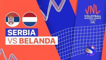Full Match | Serbia vs Belanda | Women's Volleyball Nations League 2022